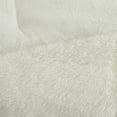 thumbnail image 6 of Home Essence Apartment Leena Shaggy Faux Fur Comforter Set, Twin/Twin XL, Ivory, 6 of 11