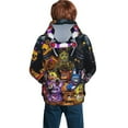 thumbnail image 2 of Youth Five Nights At Freddy'S Hoodies 3D Print Pullover Hooded Sweatshirt With Pocket For Boys Girls Teen Large, 2 of 8