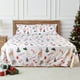 thumbnail image 1 of HITIME Juego de Sábanas Navideñas 4 Piezas Tamaño Queen, Bolsillos Profundos 16 Pulgadas, Microfibra de Poliéster Suave con Estampado Festivo, Ideal para Decoración y Regalo, 1 of 8