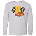 thumbnail image 3 of Inktastic Number Eight Race Car Long Sleeve Youth T-Shirt, 3 of 5