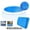 177 Inch, variant on Solar Pool Blanket Cover Tool, Outdoor Swimming Water Temperature Keeper, Portable Evaporation Reduction Accessory for Home Above Ground Use