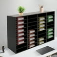 thumbnail image 3 of Dwellnix Black 36 Slot File Sorting Cabinet for OfficeDesktop File Shelf NEW, 3 of 7