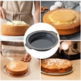 thumbnail image 1 of Molde de Forma Redonda de Silicona Plegable para Hornear Pasteles, Molde Cilíndrico para Mousse y Fondant, para Repostería, Postre, Gelatina, Amarillo, 1 of 5