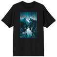 thumbnail image 5 of DC Comic Book Batman & Batgirl Superheroes Men's Black Graphic Tee-L, 5 of 6