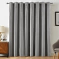thumbnail image 2 of WARM HOME DESIGNS Velvet Extra Wide 96 Inches Lohg Silver Curtains With Embossed Damask Design. VE PATIO 96 SILVER, 2 of 4