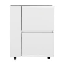 Bar Cart Belleville, Living Room, White