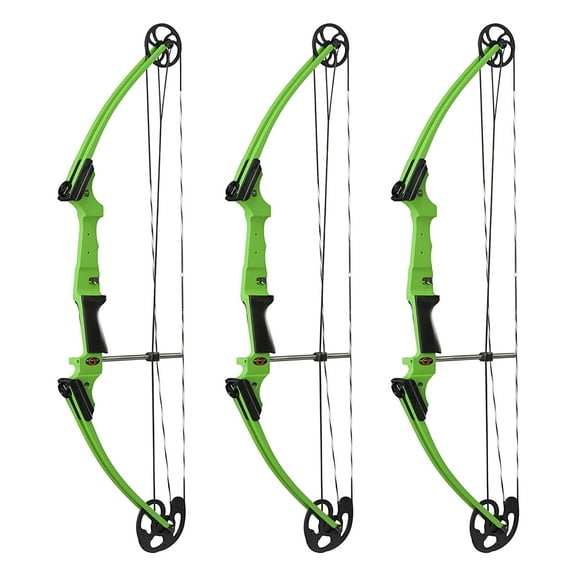 Genesis Archery Compound Bow w/Adjustable Sizing, Left-Handed (3 Pack)