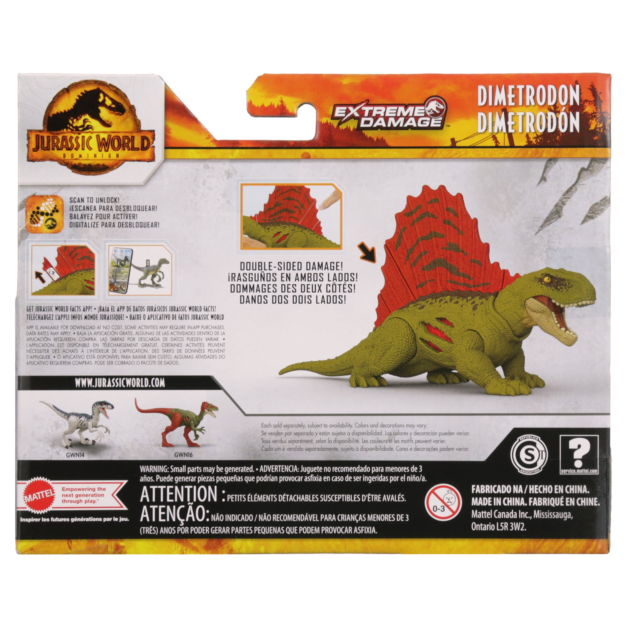 Dimetrodon jurassic hotsell world toy