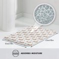 thumbnail image 4 of Cute Corgi Dog Bones Bathroom Rugs 30x20, Non-Slip Absorbent Bath Mat Rugs, Machine Washable Shower Rug Bath Mats for Bathroom, 4 of 7