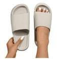 thumbnail image 6 of GHSOHS Slippers for Women Shower Shoes Platform Sandals Slipper for Men and Women Indoor Plus Size Slides Bathroom Sandals Flip Flops Walking Shoes Arch Support Sandals Women's,Size 42, 6 of 8