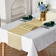 thumbnail image 3 of Mantel de Satén, Mantel para Mesa Redonda Rectangular, Mantel Liso para Bodas, Fiestas de Cumpleaños, 10 Piezas C, 3 of 6