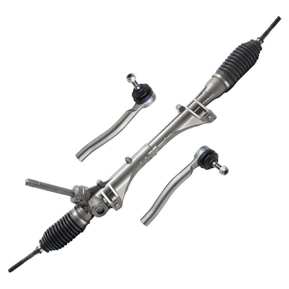 Detroit Axle - Steering Rack and Pinion Outer Tie Rods Replacement for 2012 2015-2019 Nissan Versa 14-19 Versa Note