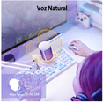 thumbnail image 4 of Micrófono Gamer  Bloosom Rgb Condensador Usb Para Pc,dgm20s Blanco, 4 of 4