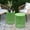 Green-2pcs, variant on 2pcs Coffee Round Side Table Home Nightstand Metal Frame Accent Table for Small Space for Living Room Balcony Green