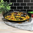 thumbnail image 5 of Oster Castillo 15 Inch Enameled Steel Paella Pan in Speckled Black, 5 of 5
