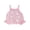 Pink, variant on Newborn Baby Girl Goose Outfit Infant Baby Girl Knit Sweater Romper Overalls Sleeveless Duck Flower Knit Romper Bodysuit Playsuit Cute Infant Baby Girls Spring Fall Summer Clothes