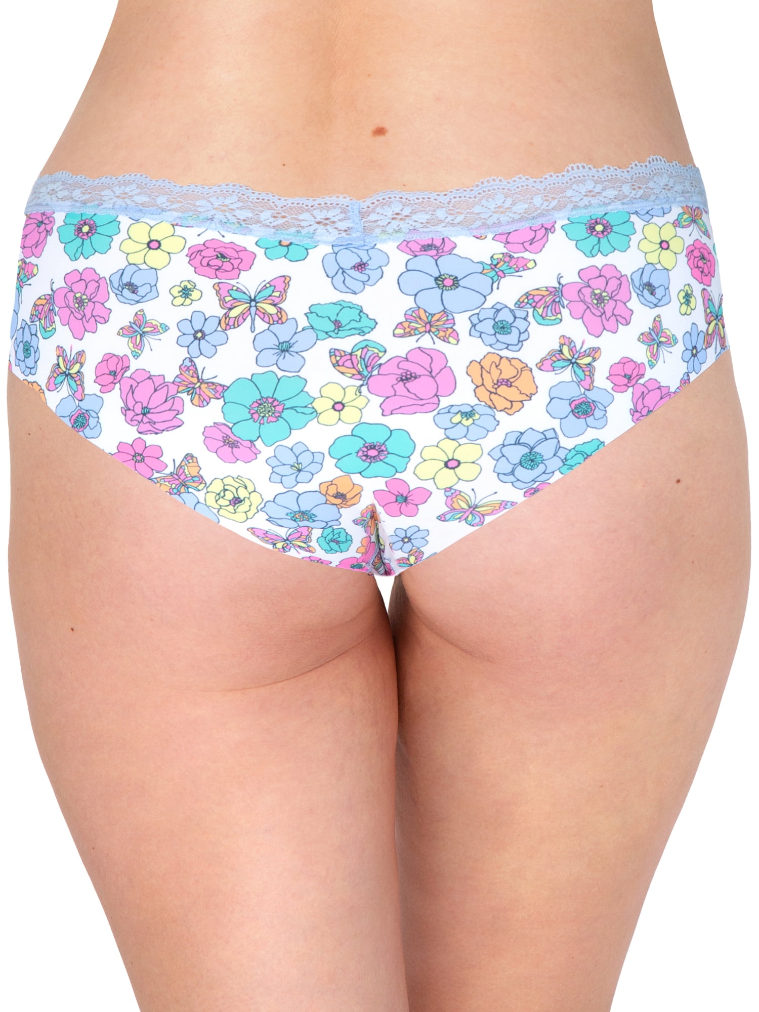 Nobo No Show Ruffle Cheeky Panty, 2-Pack NB523PK
