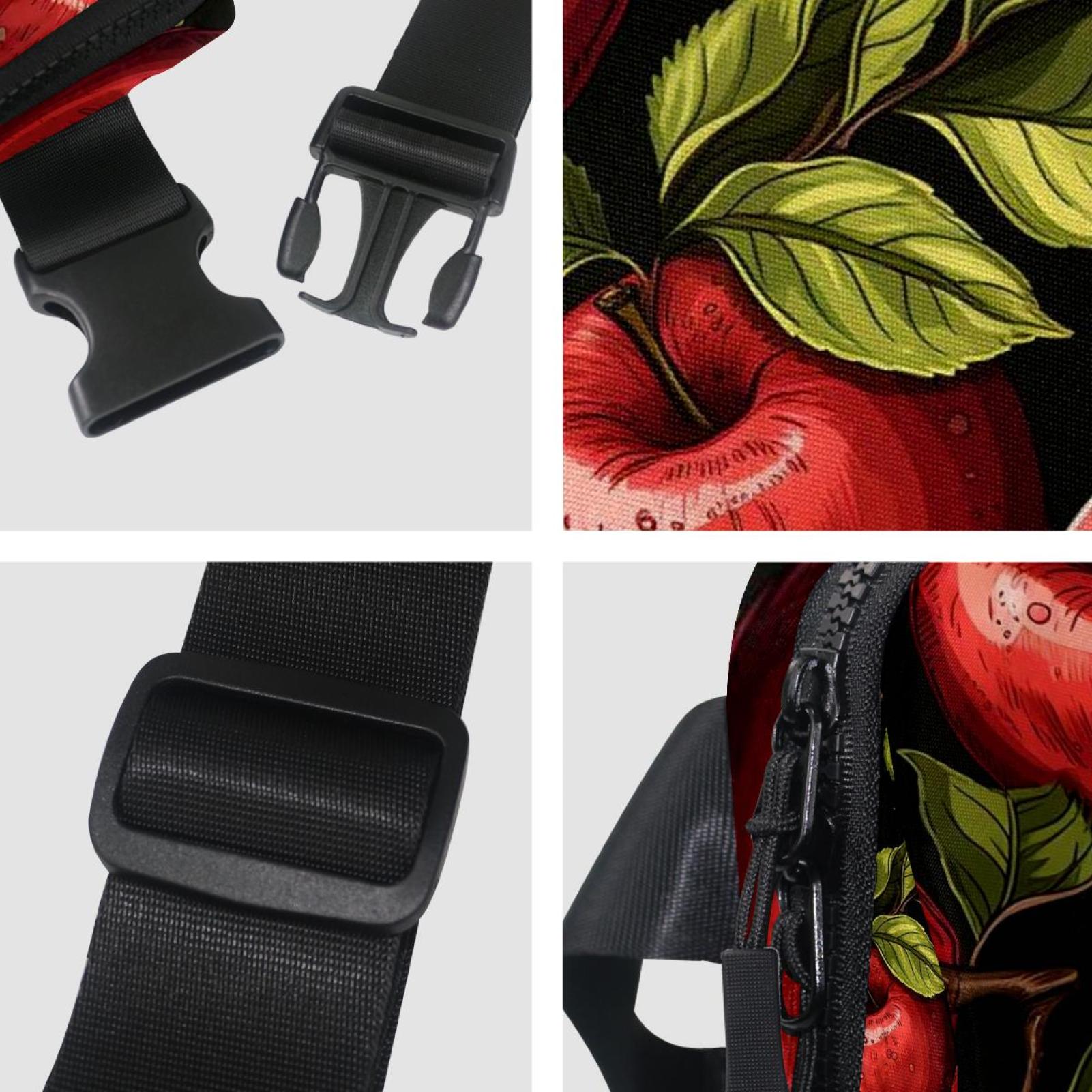 Fruit Lightweight Crossbody Bag Fanny Pack Waist Bag Adjustable Extension Strap Unisex Bag