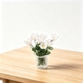 thumbnail image 7 of Handmade Glass Artificial Flower Bouquet, Exquisite Handmade Glass Artificial Flower Bouquet, Mini Floral Arrangement Ornament, Fresh Desktop Decor for Home Bedroom Wedding Festival Gift Display, 7 of 7
