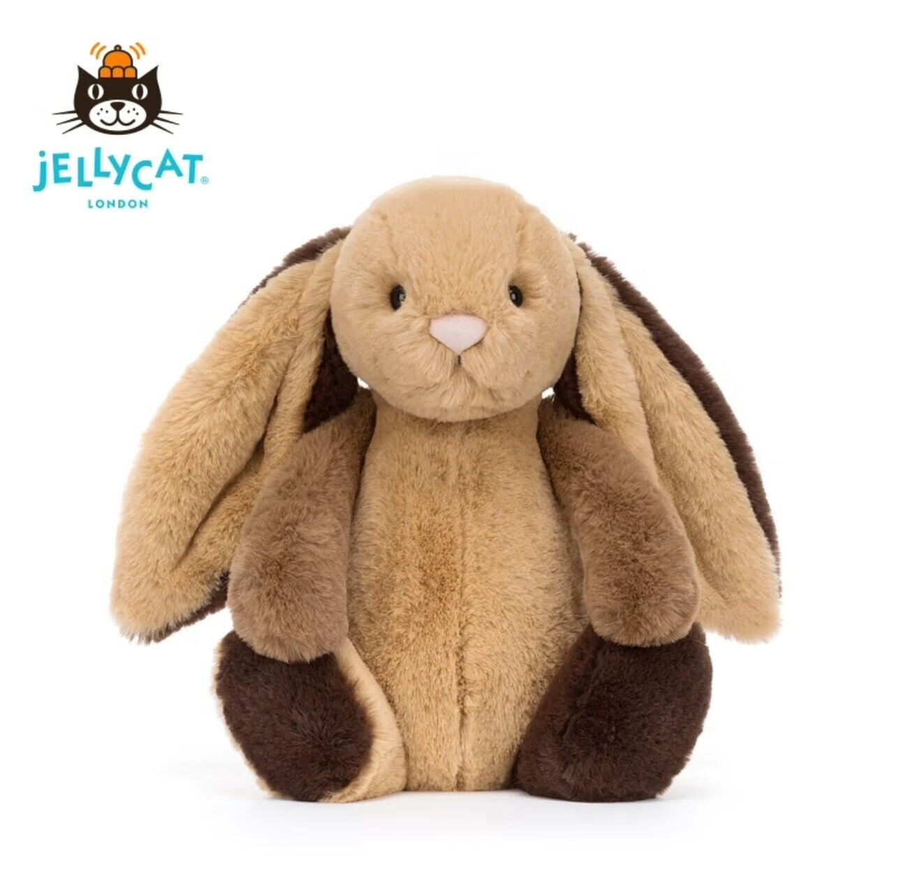 Jellycat Bashful Beige Bunny Stuffed Animal, Small, 7 inches