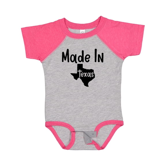 Inktastic Made in Texas Boys Baby Bodysuit