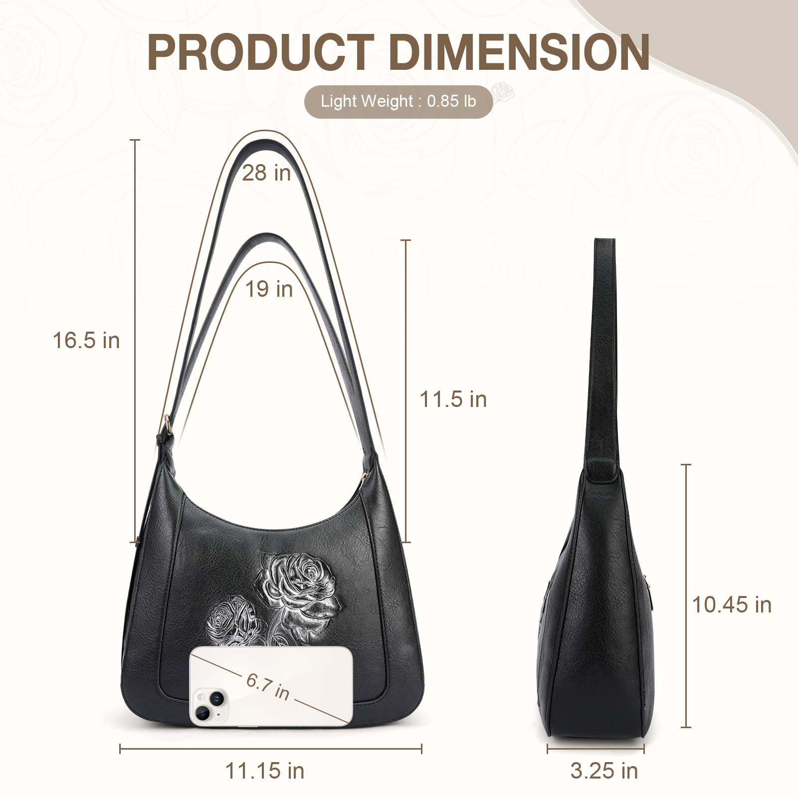 [Mother’s Day Gift Present] APHISON Fashion Crossbody Bags for Women, Ladies Shoulder Bags Handbags Purses With Adjustable Strap for Travel