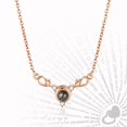 thumbnail image 4 of Joyería delicada de moda para mujer, colgante de cristal, collar de cadena para el cuello, accesorio para niña (oro), 4 of 8