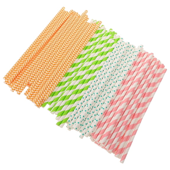 BESTYASH 100Pcs Marshmallow Packing Sticks Paper Assorted Color DIY Candy Making Crafting Tools