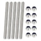 thumbnail image 1 of Varilla roscada completamente roscada Uxcell, M6 x 150mm, pernos de rosca derecha de acero inoxidable 304 con tuercas, 5 Pcs, 1 of 6