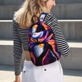 thumbnail image 5 of Goofa The Nightmare Before Christmas Pattern Durable Canvas Daypack - High-Quality Vintage Backpack, Compact & Versatile for Travel and Everyday Use-Small, 5 of 5