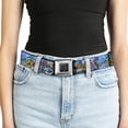 thumbnail image 5 of Buckle-Down Belt, Seatbelt Buckle Belt, Tattoo Johnny Flower Fairy, Youth 22 to 32 Inches, 5 of 9