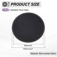thumbnail image 2 of 4 Pcs Speaker Dust Cap 55mm/2.2" Outer Diameter Oiled Cloth Cap Dome Cap Subwoofer Coil Cover Caps, 2 of 6