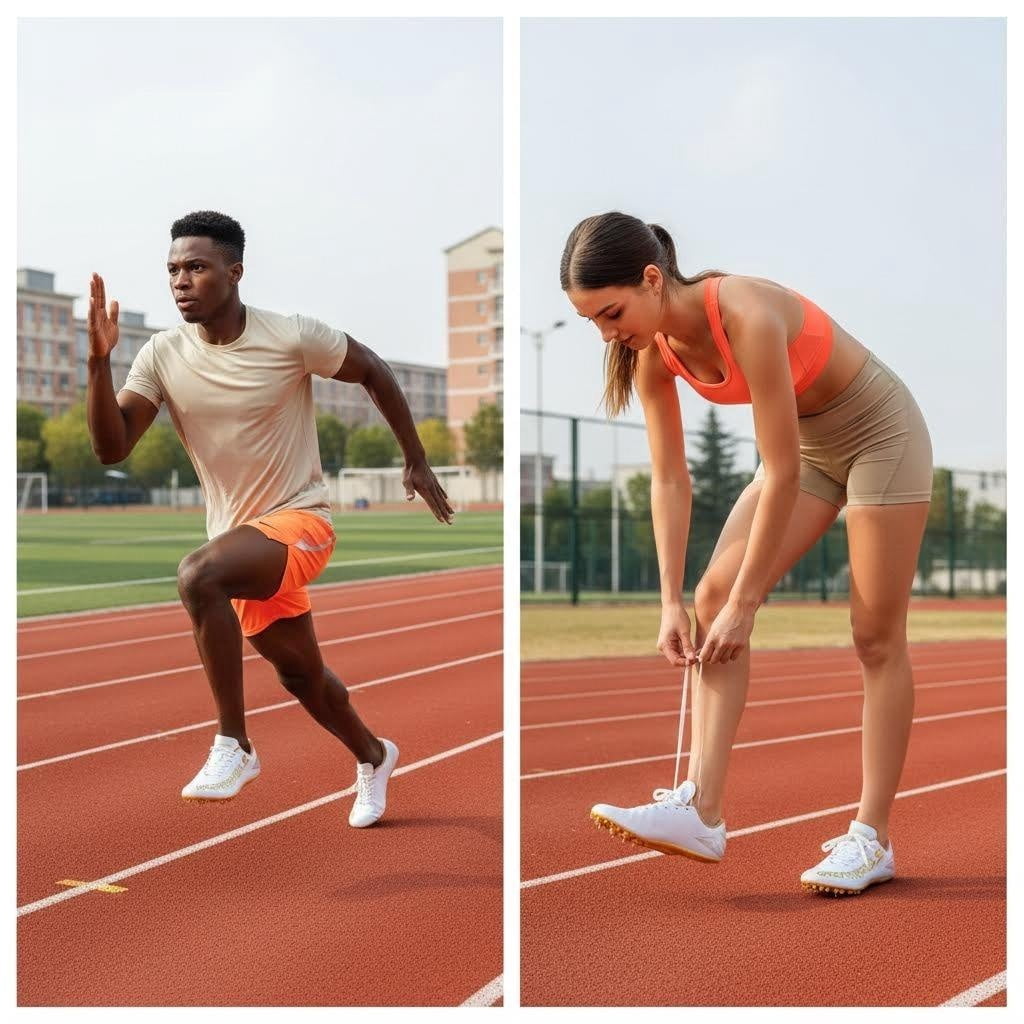 Track and Field Running Spike Shoes for Men, Women, Boys and Girls, Unisex