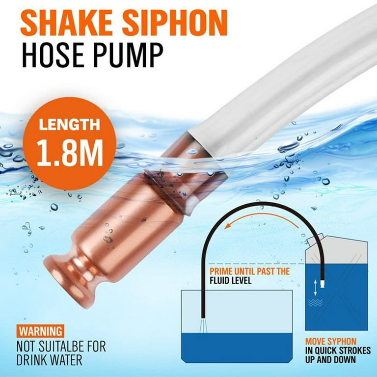 Self-Priming Manual Siphon Pump