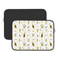 Cauagu Beer Print Laptop Sleeve Case, Laptop Cover Portable Laptop