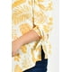 thumbnail image 4 of Blusa escote campesino Roman Fashion /Tallas Extras, 1608 (Blanco /beige) beige 40, 4 of 7