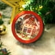 thumbnail image 1 of Casa de en miniatura DIY con muebles y accesorios Artesanía de nieve Pueblo Habitación creativa para de Navidad Festival perfke Casa de miniaturas, 1 of 5