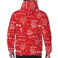thumbnail image 7 of Salouo Hohoho1 Pattern Men's Fall Hoodie Sweatshirt,Sport Hoodie with Pockets for Men Pullover Casual Hooded Sweatshirt-XX-Large, 7 of 7