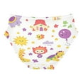 thumbnail image 2 of Women's Underwear Cartoon Colorful Animals Hipster Panties Underwear for women, Large, 2 of 9