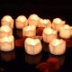 thumbnail image 1 of 12 velas electrónicas LED luminosas flash blanco cálido Adepaton QH-954, 1 of 6