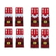 thumbnail image 2 of Bewildely Bolsa de vajilla navideña de 4 piezas, bolsa para cubiertos de Navidad, soporte para cena, organizador de dulces, decoración, Rectangular Kits de decoración para fiestas Tipo 1 Bewildely HA068281-01B, 2 of 6