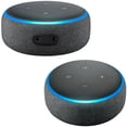 thumbnail image 4 of Kit 2 Bocinas Echo Dot 3rd Gen Alexa, 4 of 5