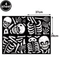 thumbnail image 1 of Decoraciones de Halloween Ventana se aferra Pegatinas de ventana de Halloween Murciélago Cráneo Esqueleto Pegatinas Decoración de ventana de Halloween para pared de vidrio xuanjing  unisex, 1 of 2