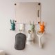 thumbnail image 5 of 4 Pcs Toothbrush Holder Multi-Purpose Hooks Wash Cup Toothbrush Hanging Rack Waterproof Self Adhesive Razor Holder Plug Holder for Wall, 5 of 5