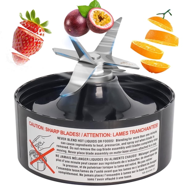 Cuchilla extractora Wadoy para Nutribullet NB-203 1200W