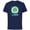 Navy, variant on Disney Princess Tiana’s Palace Snow Globe Holiday Sparkle - Short Sleeve Cotton T-Shirt for Adults - Customized-Black