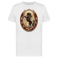thumbnail image 1 of Smartprints Mens Graphic Tee - Wild Horse Western Doodle - Regular Fit 100% Cotton, 1 of 2