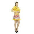 thumbnail image 6 of Bimba Women Bohemian Printed Kaftan Dress Cotton Short Tunic Beach Caftan, 6 of 9