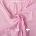 thumbnail image 4 of Kelnaro Satin Body Pillowcase 20x54 Inches, Silky Smooth Hidden Zipper Body Pillow Cover for All Season, Light Pink, 4 of 5