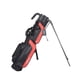 thumbnail image 4 of Bolsa de soporte de golf DYNWAVEMX portátil para palos de golf negro rojo, 4 of 8